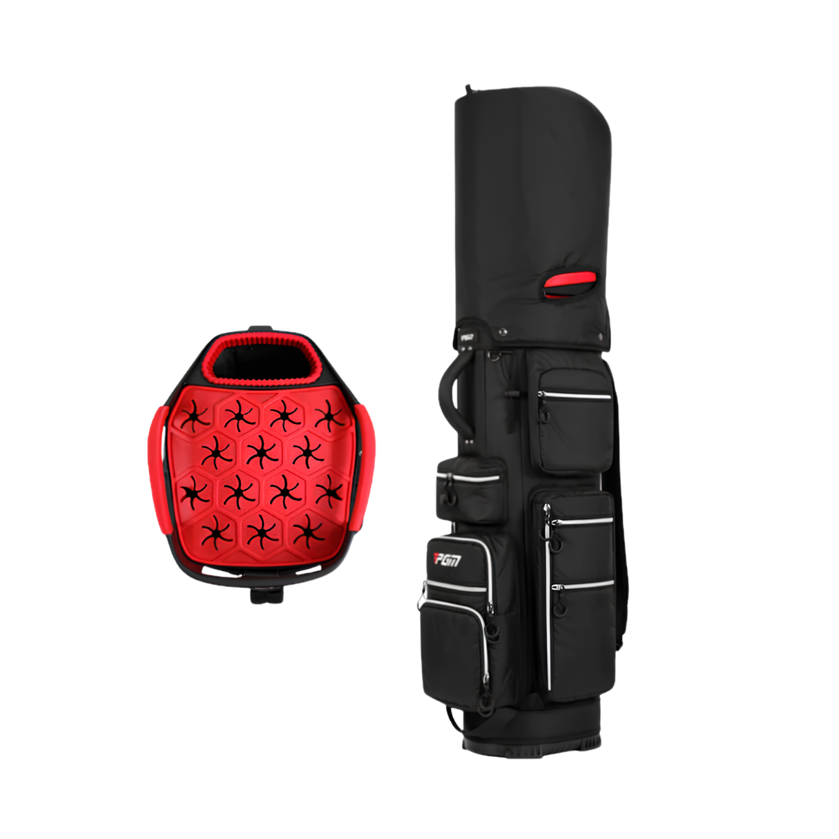 Golf Cart Bag - Lightweight, 14-Way Divider and Fixed Rack