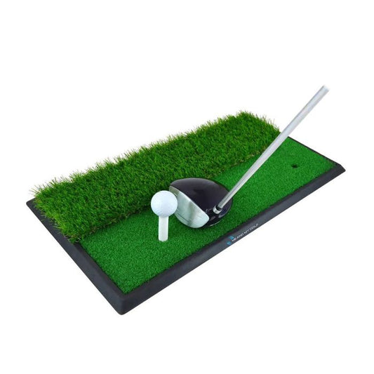 Me And My Golf Dual‑Turf 2 In 1 Golf Hitting Mat