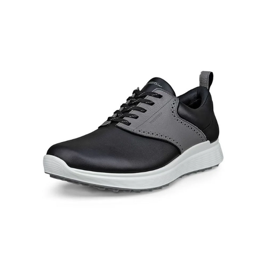 ECCO men's spikeless golf shoes - Black/Grey