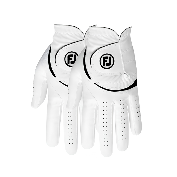 Footjoy Women's Weathersof Golf Glove - Left Hand - White/Assorted
