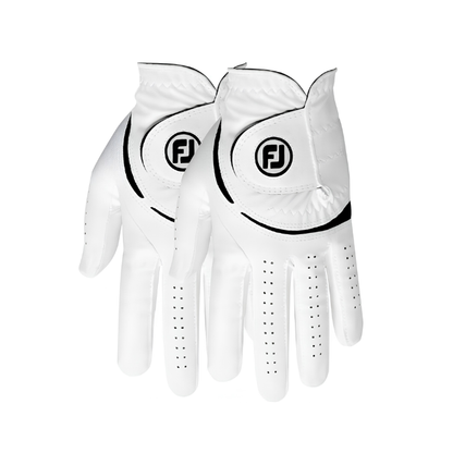 Footjoy Women's Weathersof Golf Glove - Left Hand - White/Assorted