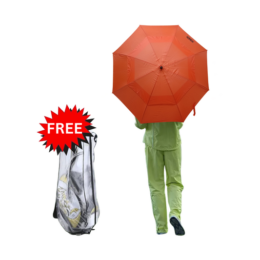 Golf Gear Umbrella-Free Golf Bag Rain Cover