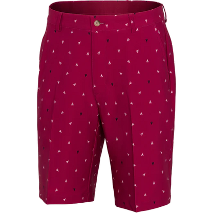 Greg Norman Men's Lobster Print 9.5" Stretch Golf Shorts