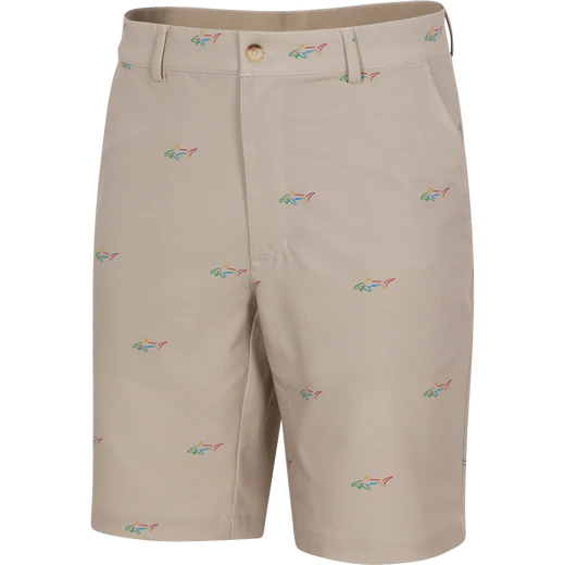 Buy Greg Norman Men’s Classic Shark Tech Short - Bamboo