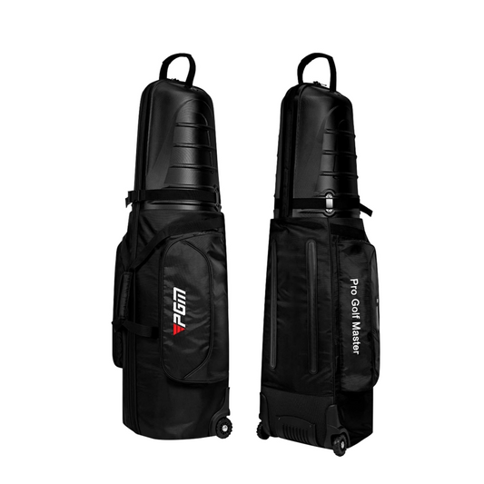 PGM Golf Hardcase Travel Bag - Wheels, Anti-Collision Design Hard Shell on Top