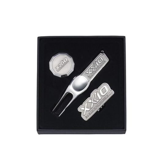 XXIO Divot Tool with Hat Clip & Ball Marker Gift Set