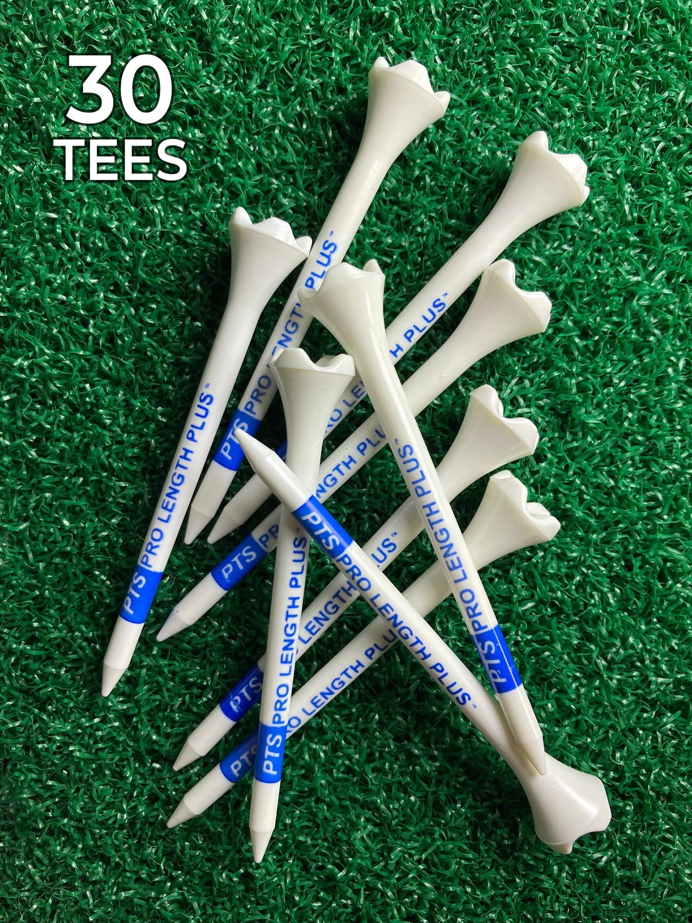 Pride Professional Tee System 3.25 Inch Performance Golf Tees - 30 Count