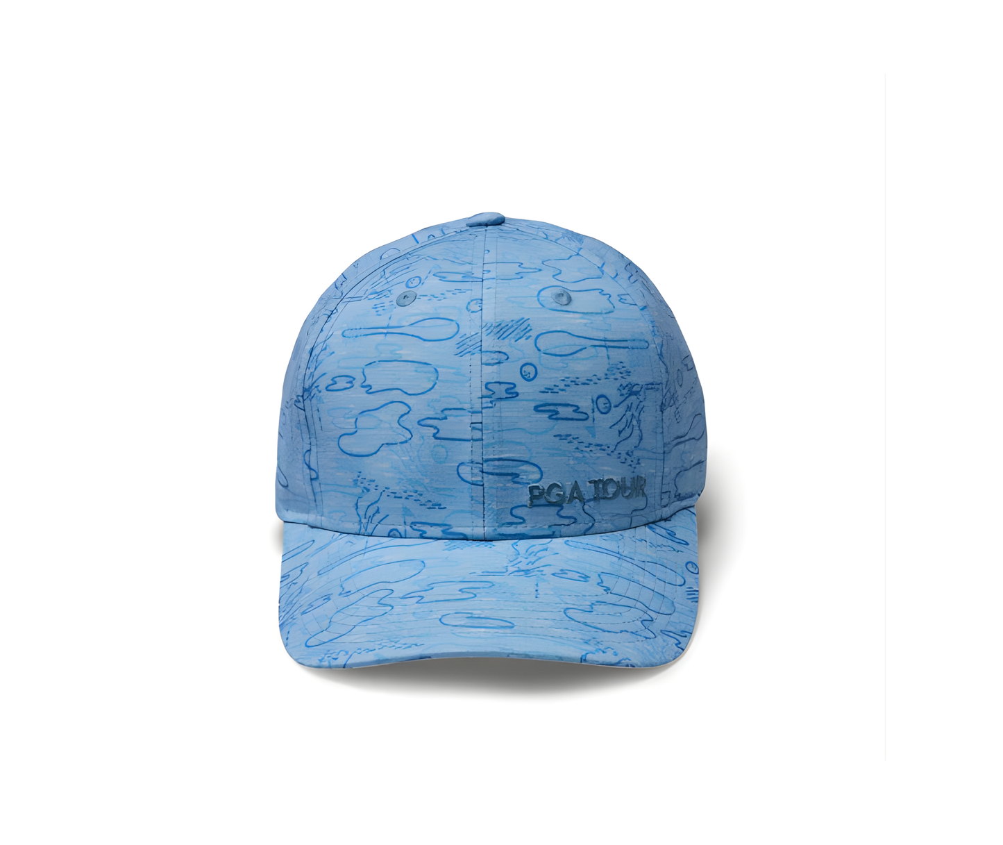 PGA Tour Conversational Flex Golf Cap - Della Robbia BL