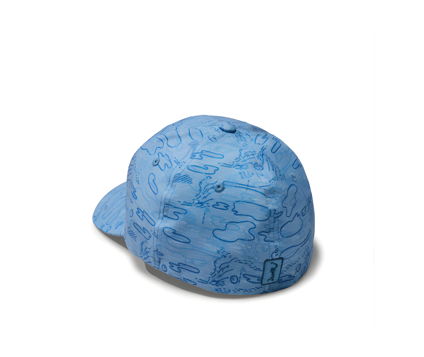 PGA Tour Conversational Flex Golf Cap - Della Robbia BL