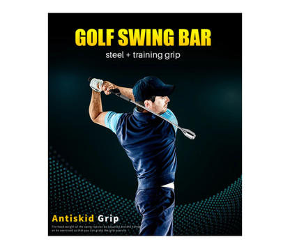 PGM Golf Swing Trainer – Adjustable Weighted Swing Bar