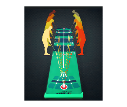PGM TL018 Velvet Golf Putting Mat Indoor Practice with Stopper