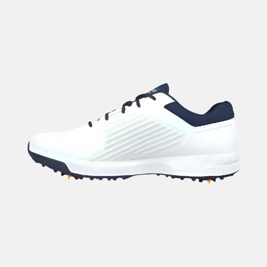 Skechers Men’s Arch Fit Elite Vortex MD Spiked Golf Shoes - WHITE/ NAVY