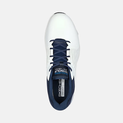 Skechers Men’s Arch Fit Elite Vortex MD Spiked Golf Shoes - WHITE/ NAVY