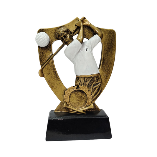 Classic Swing Shield Design GOLF TROPHY BT-68