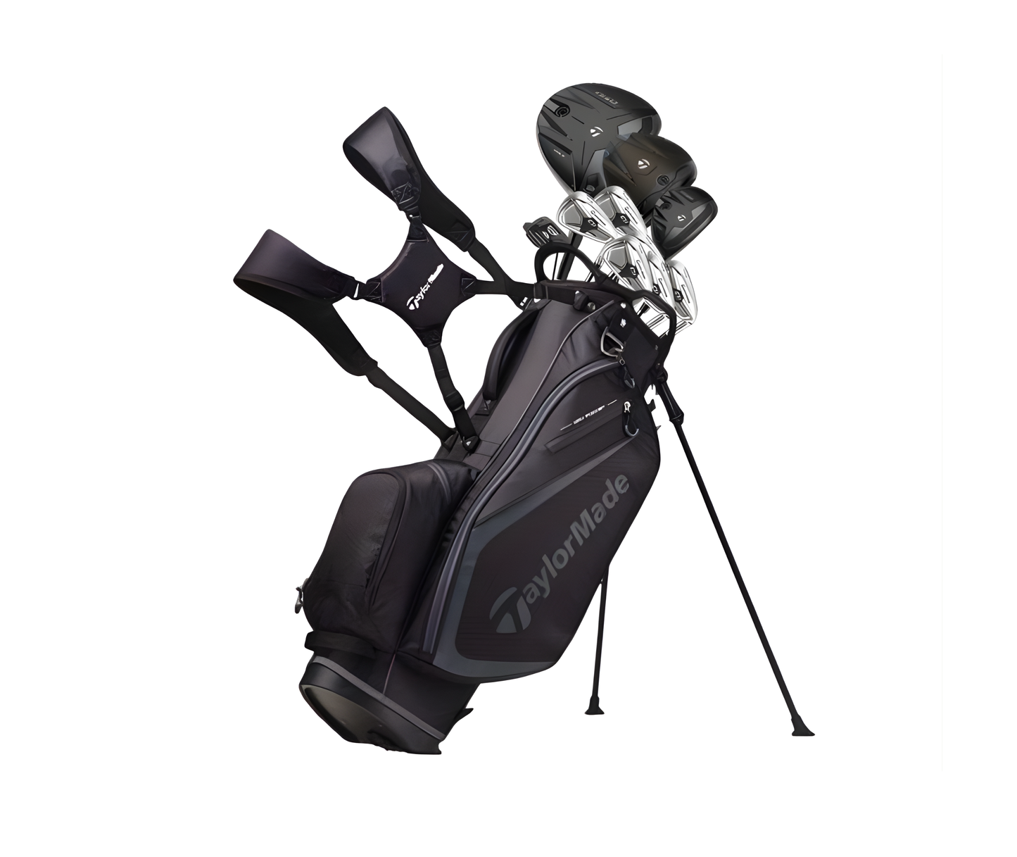 TaylorMade Qi4d Max Graphite Golf Set - Right Hand - Regular Flex - 11 Clubs + Bag