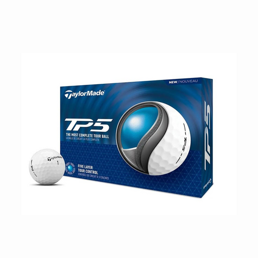 Taylormade TP5 Golf Balls - White