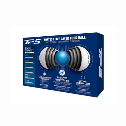 Taylormade TP5 Golf Balls - White