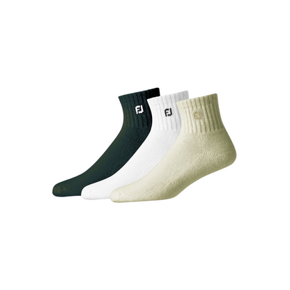 FootJoy Men’s ComfortSof Quarter Socks (3‑Pack)