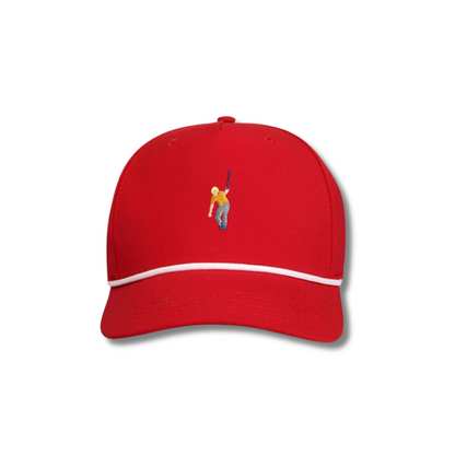 Jack Nicklaus Men’s Crouching Jack Tech Rope Adjustable Cap