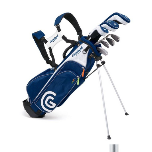 Cleveland Junior Golf Set RH - 7 Clubs + Bag - Large Size (Height: 54" - 63") -Age 10-12 Year