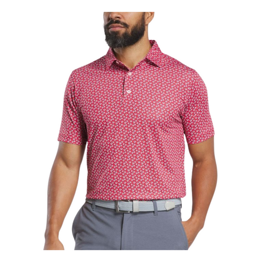 FootJoy Men’s Floral Sketch Print Lisle Polo