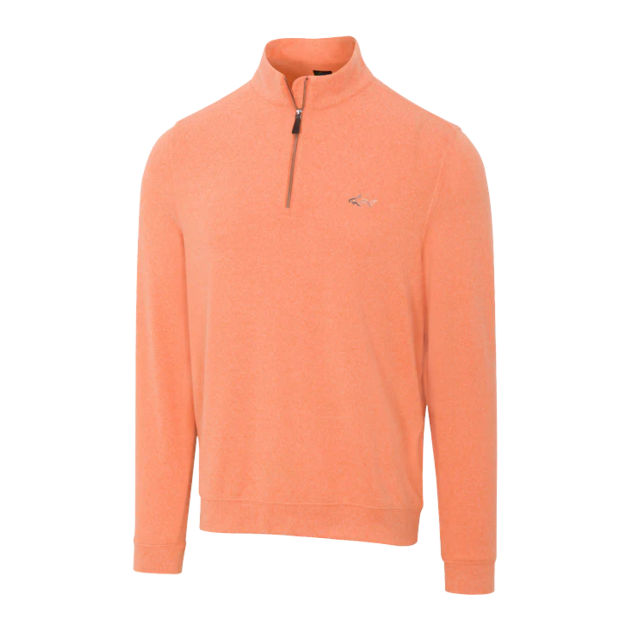 Cozy Shark Quarter Zip - Coral Golf Heather