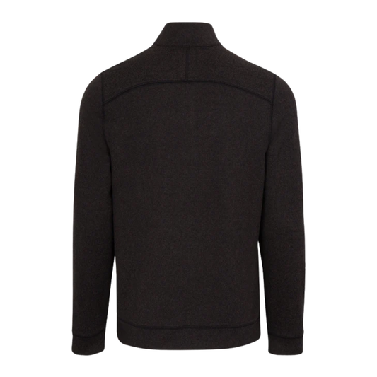 Cozy Shark Quarter Zip - Black Heather
