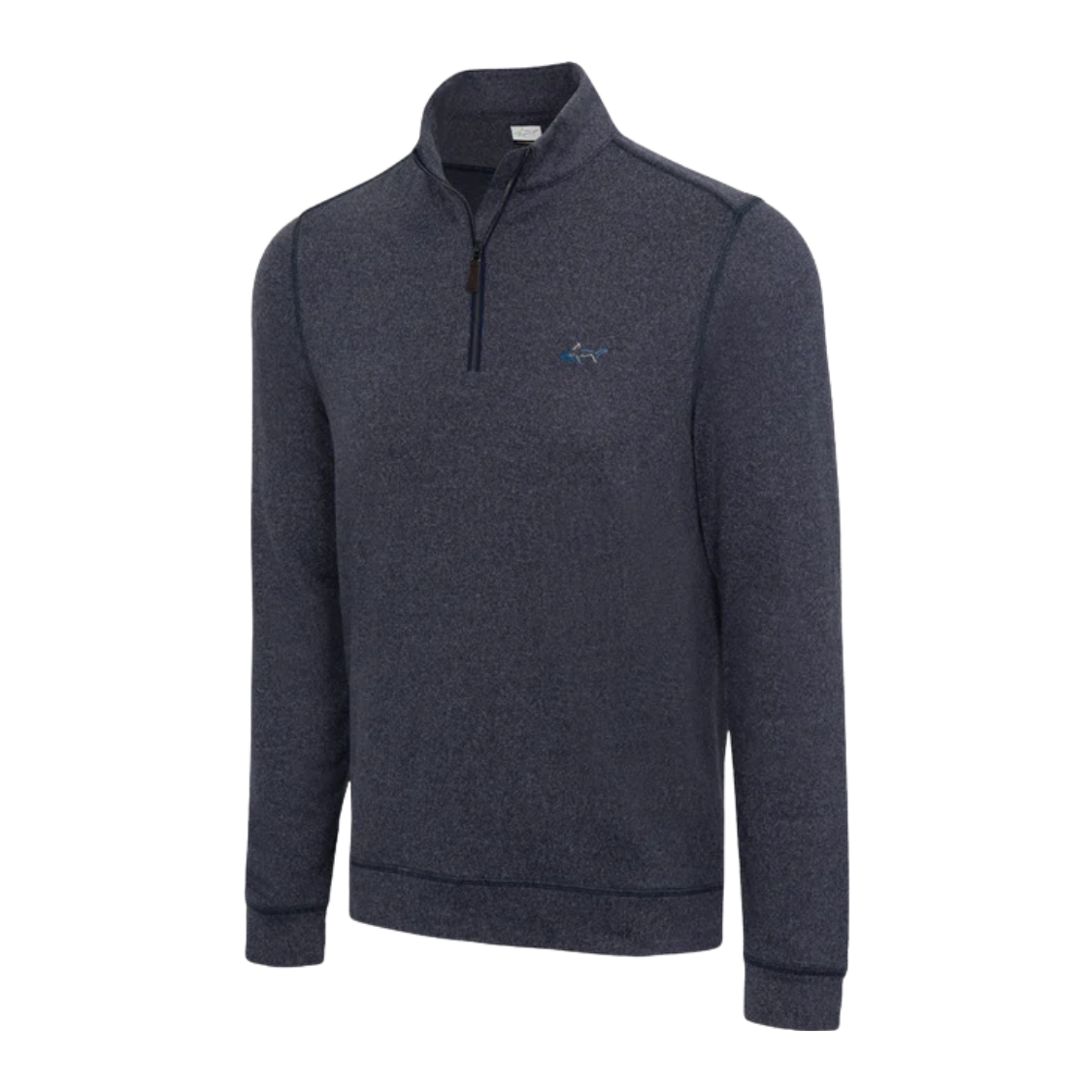 Cozy Shark Quarter Zip - Navy Heather