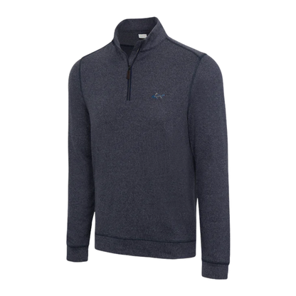Cozy Shark Quarter Zip - Navy Heather