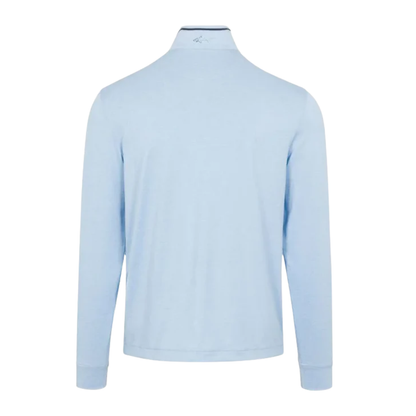 K060 Leaderboard Golf 1/4 Zip Golf Pullover - Cloud Heather