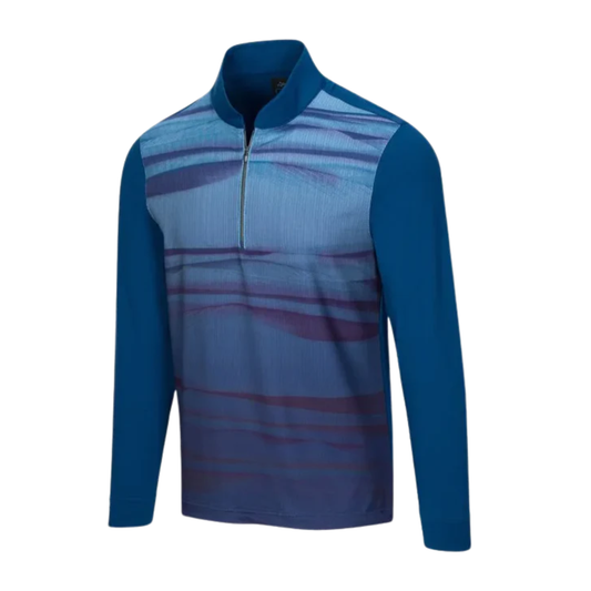 Greg Norman Misty 1/4 Zip Golf Pullover