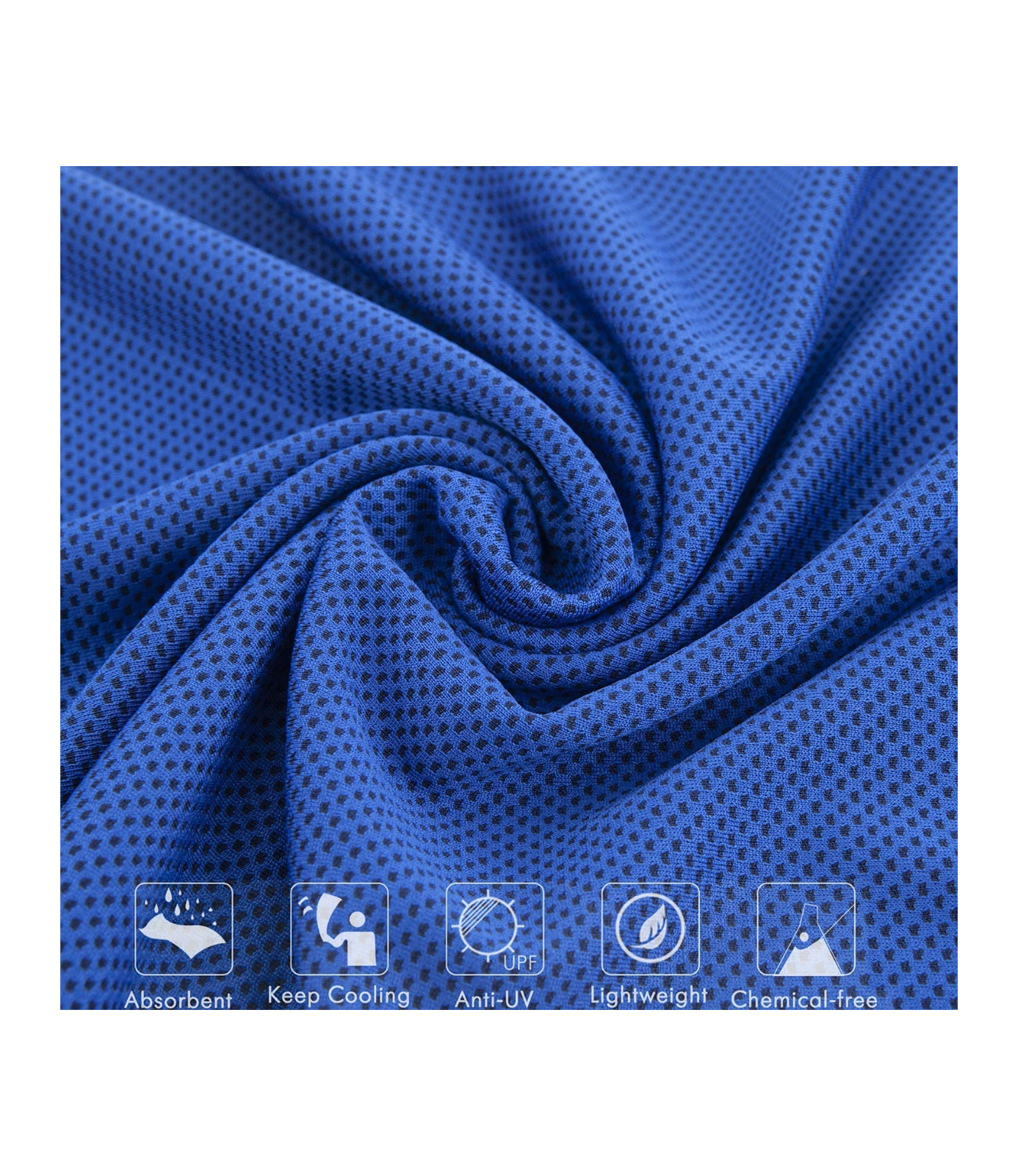 Superfiber Cooling Towels for Yoga Running Fitness Golf Camping