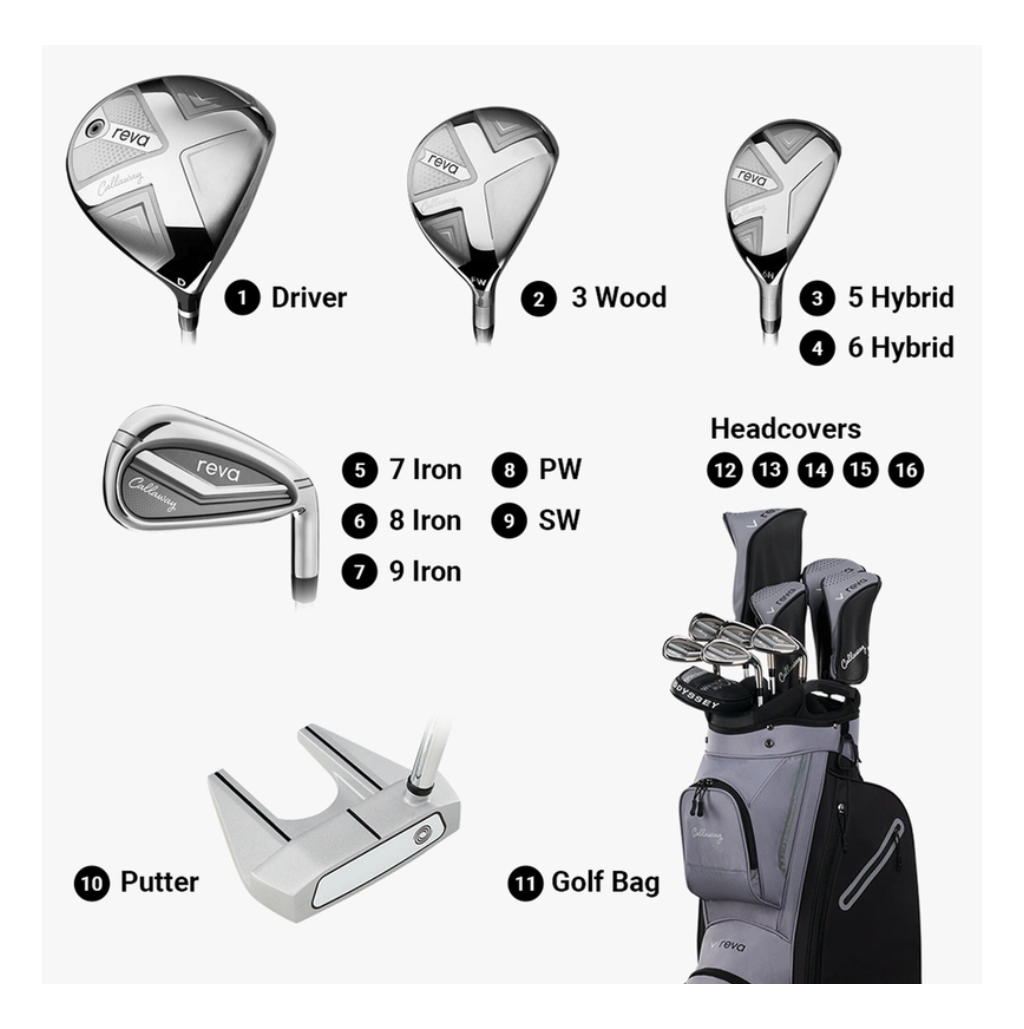 Callaway Women's Reva Graphite Golf Set