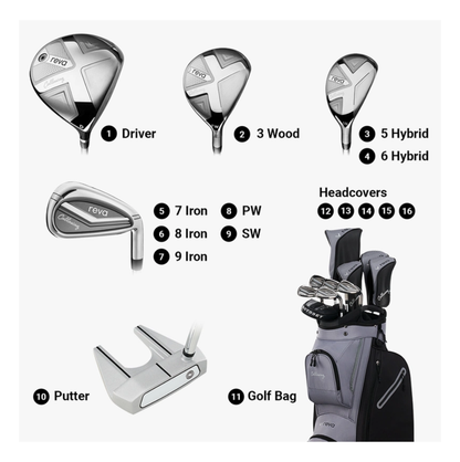 Callaway Women's Reva Graphite Golf Set