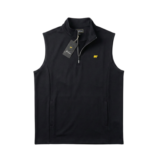 Jack Nicklaus Sleeveless Quarter Zipper Vests