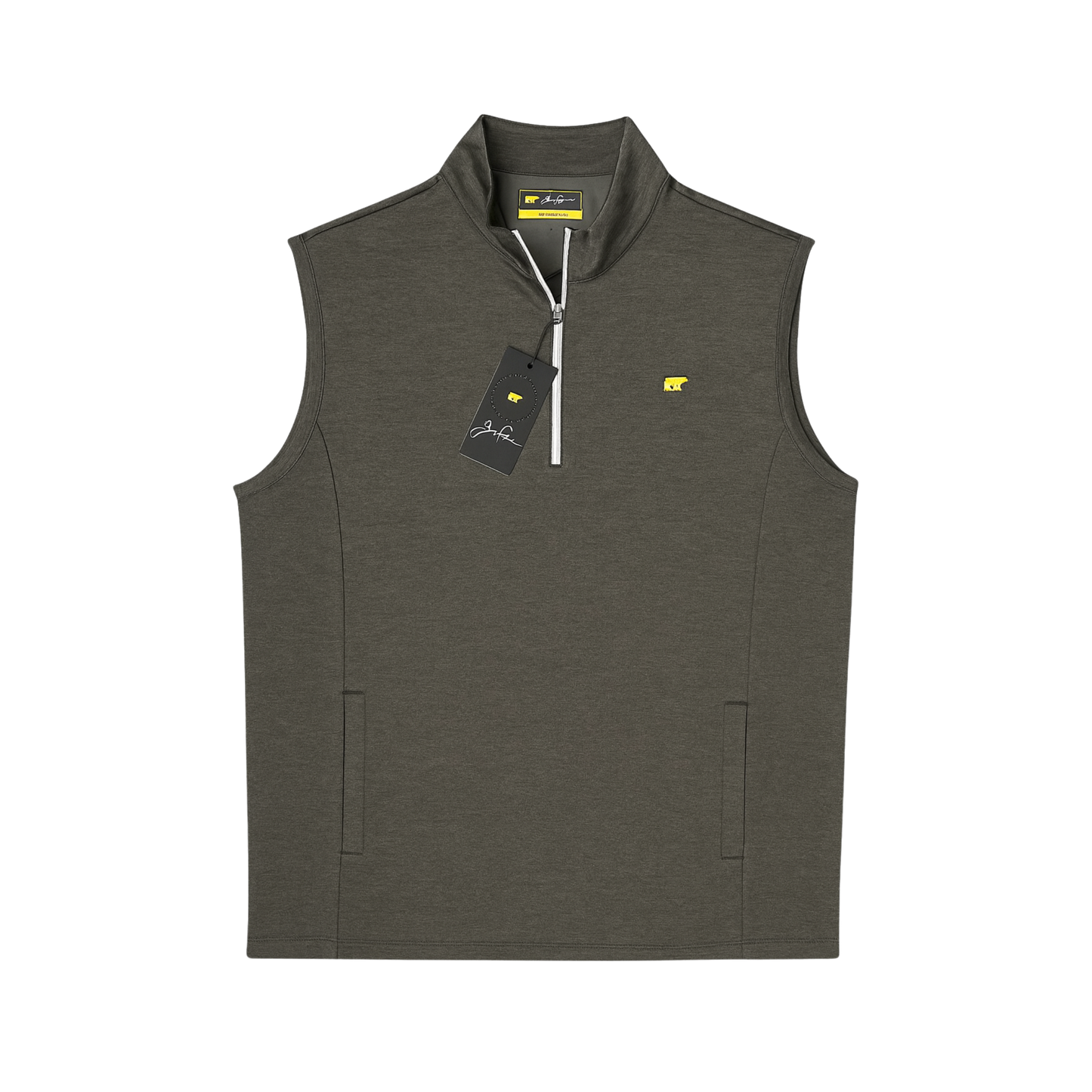 Jack Nicklaus Sleeveless Quarter Zipper Vests