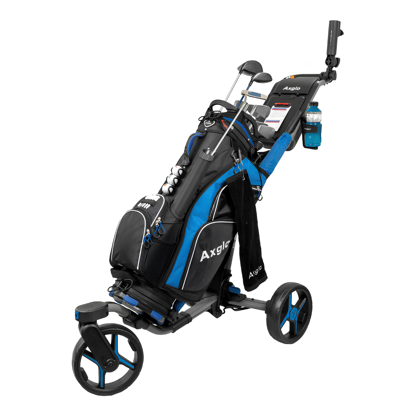 Axglo V3 Three Wheel Push Cart