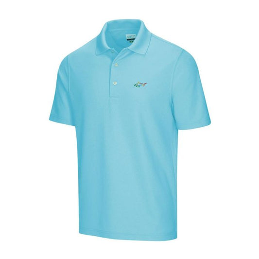 Greg Norman Men's Classic Pique Shark Polo T-shirt (US Sizes) (CS)