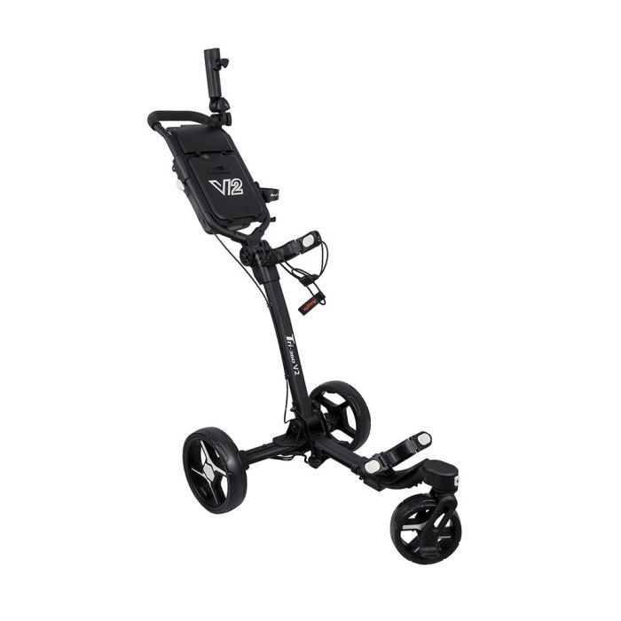 Axglo Tri-360 V2 Three Wheel Ultra Compact Foldable Aluminium Golf Push Cart