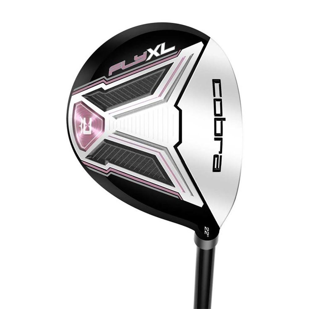 Cobra Women's Fly-XL Graphite Golf Set - Right Hand - Ladies Flex - 10 Clubs + Bag - Black/Pink