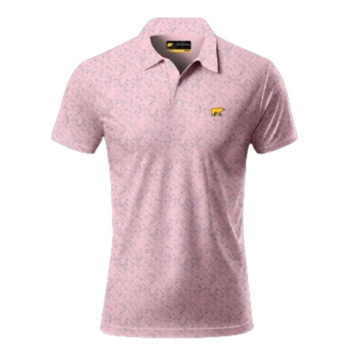 Jack Nicklaus Speckles Pink Polo