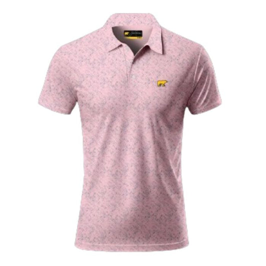 Jack Nicklaus Speckles Pink Polo