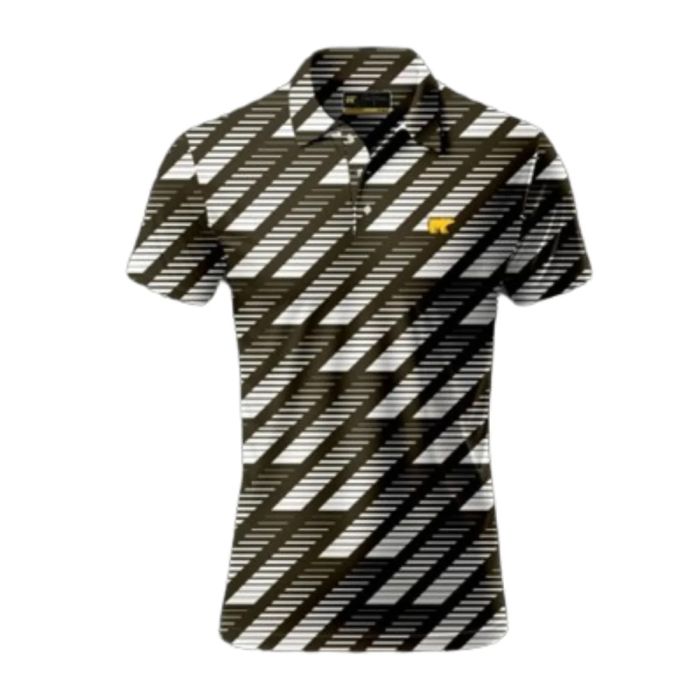 Jack Nicklaus men's Printed Golf Polo T-Shirt - Black