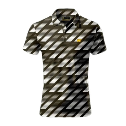 Jack Nicklaus men's Printed Golf Polo T-Shirt - Black