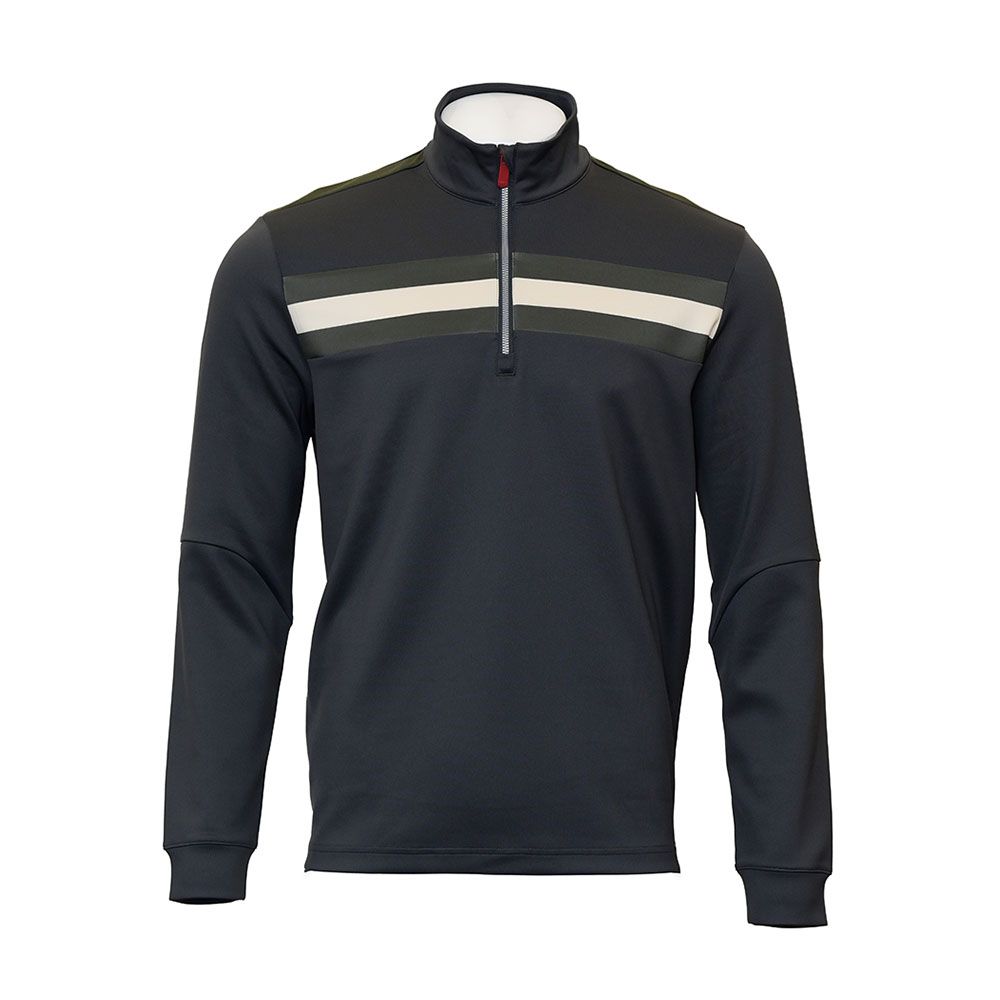 Jack Nicklaus Men's Angled Stripe 1/4 Zip Pullover - Slate Street