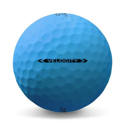 Titleist Velocity Golf Balls - Matte Blue (Prior Generation)