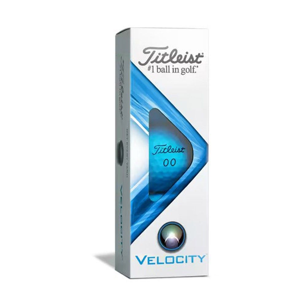 Titleist Velocity Golf Balls - Matte Blue (Prior Generation)