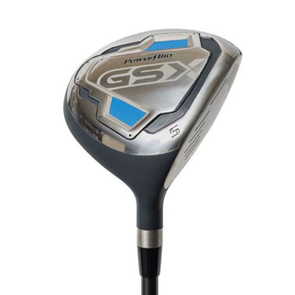Powerbilt Men’s GSX Graphite Golf Set - Left Hand - Regular Flex - 10 Clubs - Bag