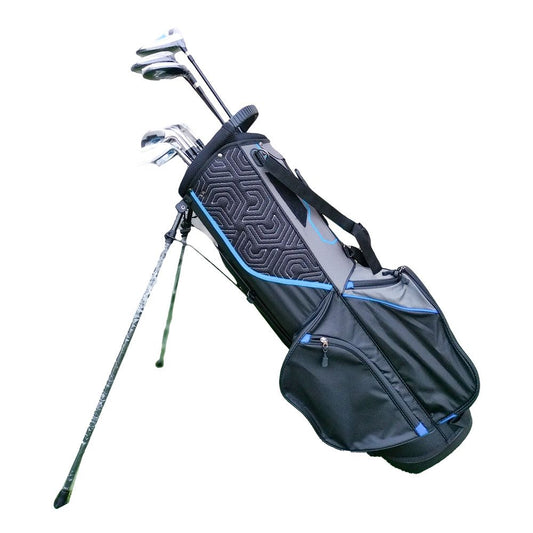 Powerbilt Men’s GSX Graphite Golf Set - Left Hand - Regular Flex - 10 Clubs - Bag