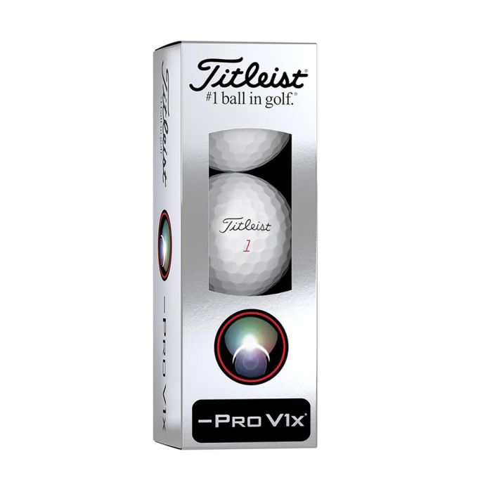 Titleist Pro V1x Left Dash Golf Balls - White